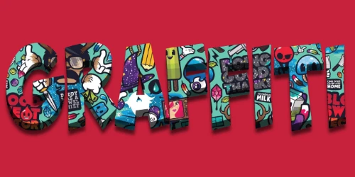 3D Graffiti Font