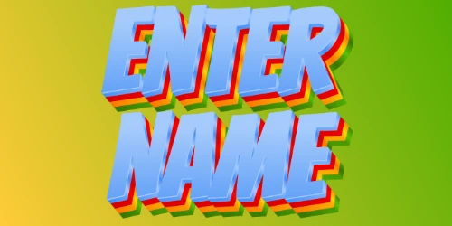 3D Name