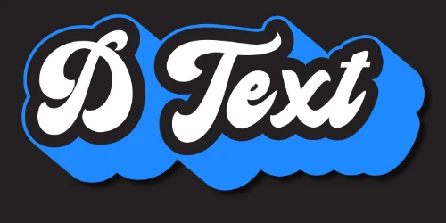 D Text