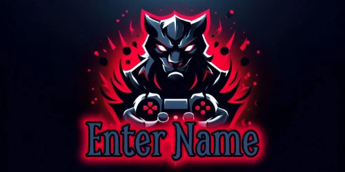 Black Panther Gaming Logo