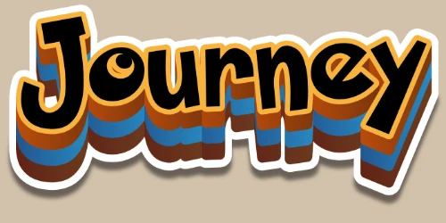 Journey Style Text