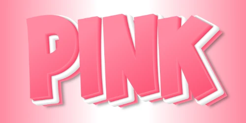 Pink Text