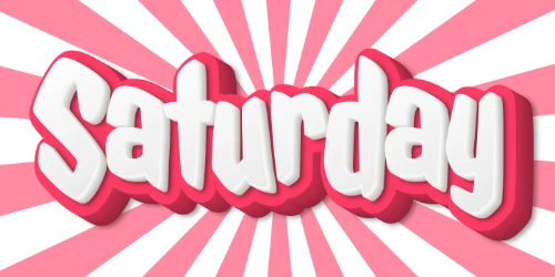Saturday Font