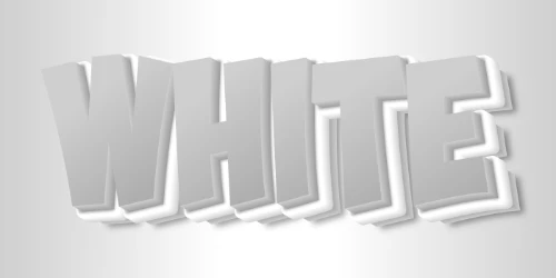 White Text